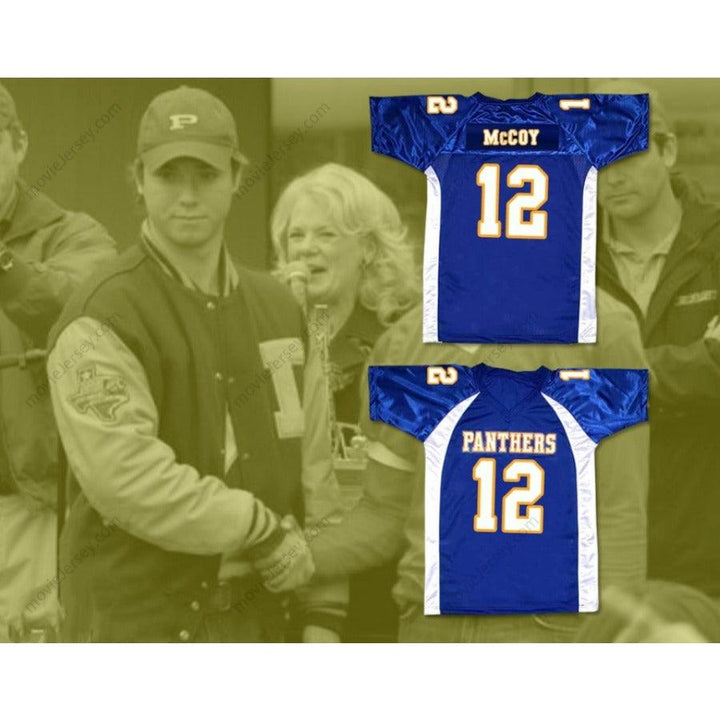 CUSTOM ANY Name Number J.D. MCCOY 12 DILLON PANTHERS FOOTBALL JERSEY FRIDAY NIGHT LIGHTS Top Stitched S-6XL