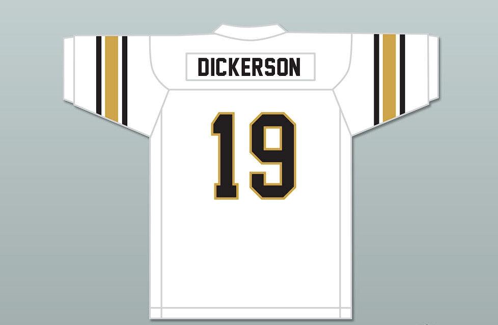 CUSTOM ANY Name Number Eric Dickerson 19 Sealy High School Tigers White Black Football Jersey Top Stitched S-6XL