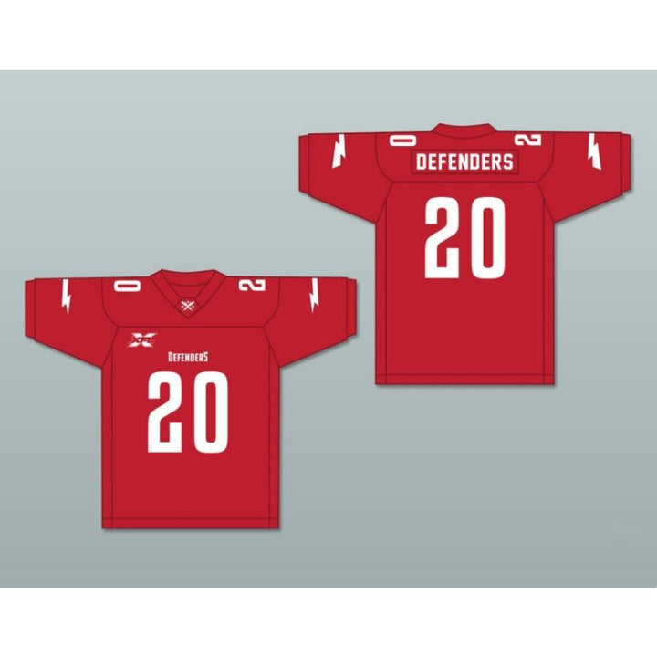 CUSTOM ANY Name Number 20 WASHINGTON DC HOME Football Jersey Top Stitched S-6XL