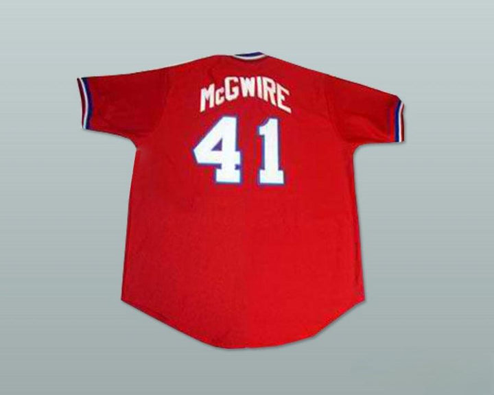 Custom Any Name Number MARK MCGWIRE USA TEAM BASEBALL JERSEY NEW ANY SIZE OR PLAYER Top Stitched S-6XL