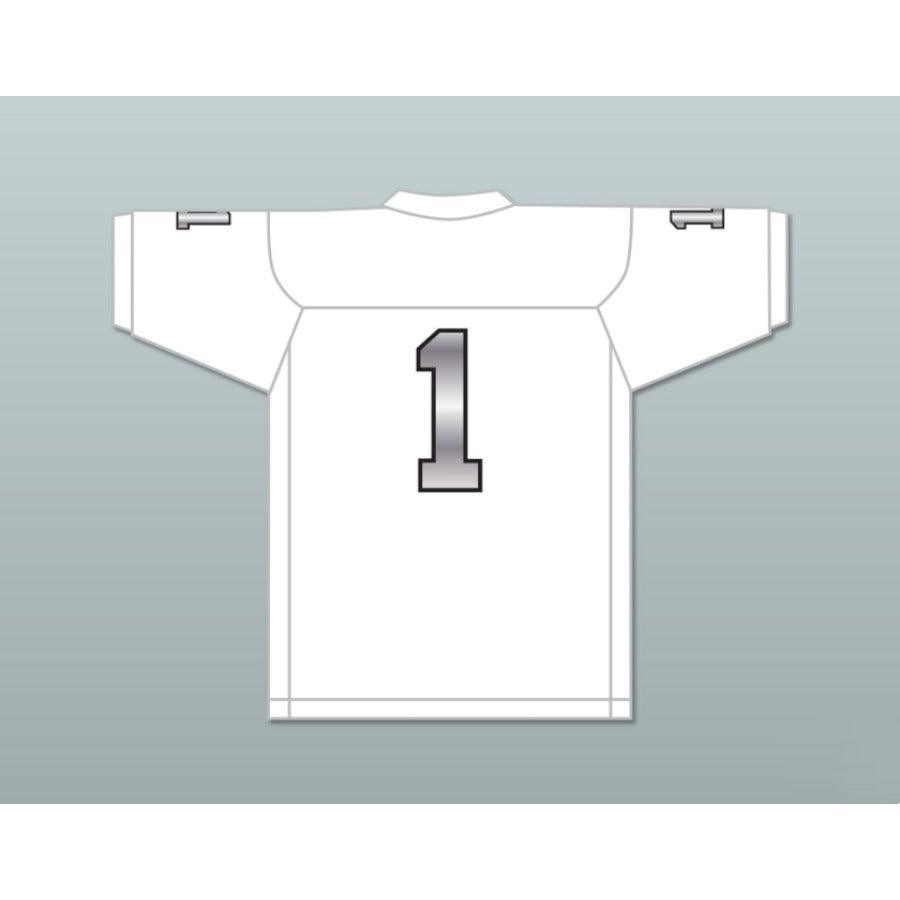 CUSTOM ANY Name Number DJ LAW 1 EMCC LIONS FOOTBALL JERSEY INCLUDES PATCHES Top Stitched S-6XL