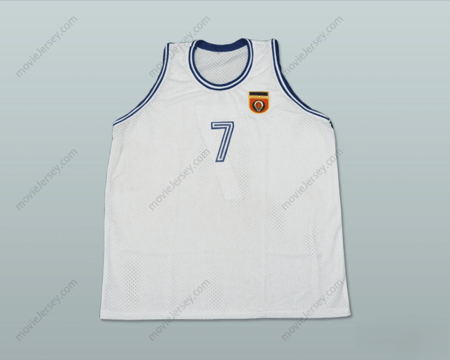 CUSTOM ANY Name Number TONI KUKOC 7 YUGOSLAVIA BASKETBALL JERSEY Top Stitched S-6XL