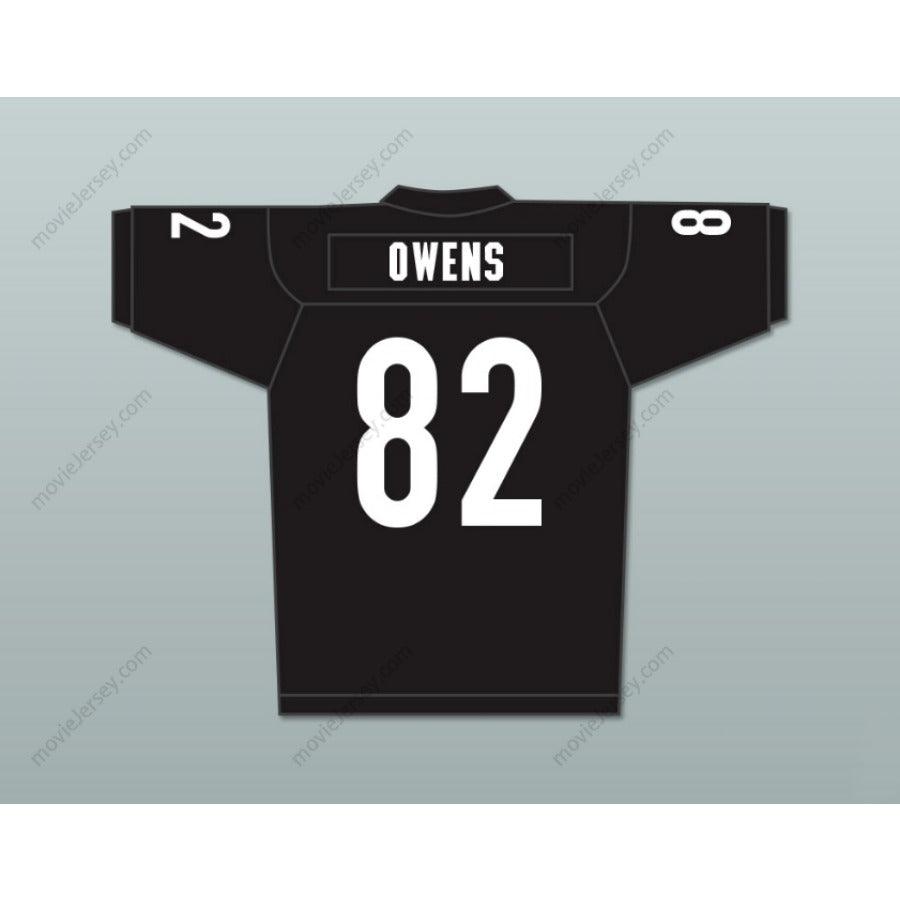 CUSTOM ANY Name Number TERRELL OWENS 82 MIAMI SHARKS WHITE TRIM Football Jersey Top Stitched S-6XL
