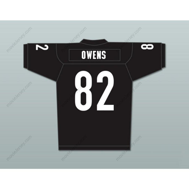 CUSTOM ANY Name Number TERRELL OWENS 82 MIAMI SHARKS WHITE TRIM Football Jersey Top Stitched S-6XL