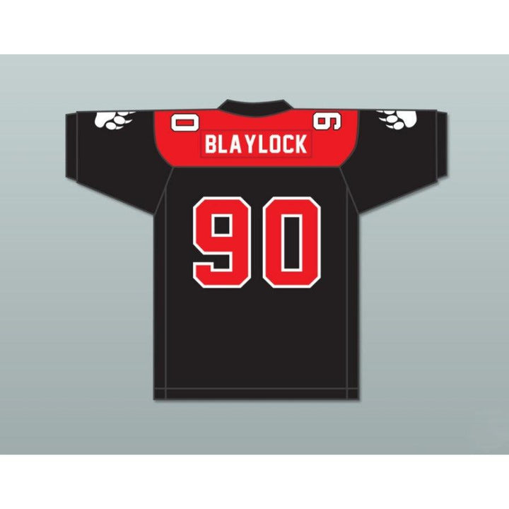 CUSTOM ANY Name Number MARVIN BLAYLOCK 90 MINNVILLE HIGH SCHOOL GRIZZLIES Football Jersey Top Stitched S-6XL