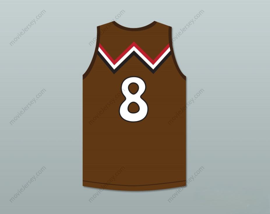 CUSTOM ANY Name Number SALEH WINTAMBUH 8 WINABI BASKETBALL JERSEY THE AIR UP THERE Top Stitched S-6XL