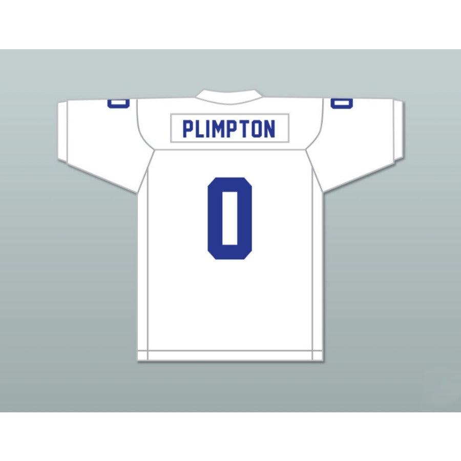 CUSTOM ANY Name Number PAPER LION GEORGE PLIMPTON 0 DETROIT Football Jersey Top Stitched S-6XL