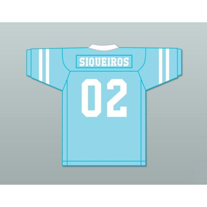 CUSTOM ANY Name Number SIQUEIROS 02 SANTA MARTHA PERROS LIGHT Football Jersey Top Stitched S-6XL