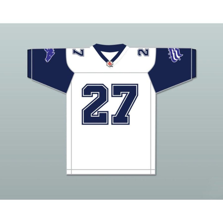 CUSTOM ANY Name Number CFL MIKE PRINGLE 27 BALTIMORE STALLIONS HOME Football Jersey Top Stitched S-6XL