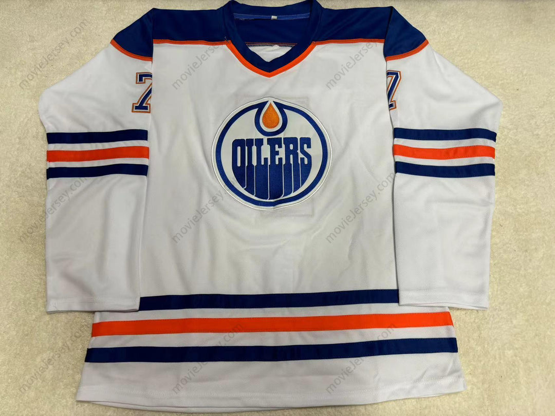 Custom Any Name Number PAUL COFFEY 7 EDMONTON OILERS WHITE HOCKEY JERSEY Top Stitched S-6XL