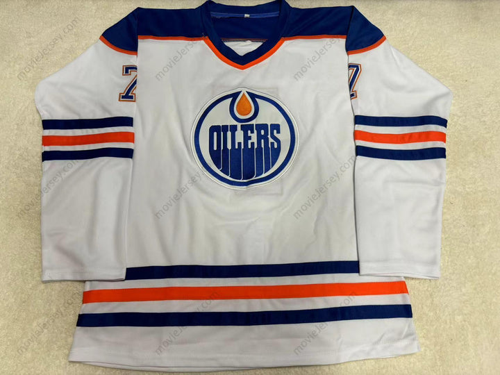 Custom Any Name Number PAUL COFFEY 7 EDMONTON OILERS WHITE HOCKEY JERSEY Top Stitched S-6XL