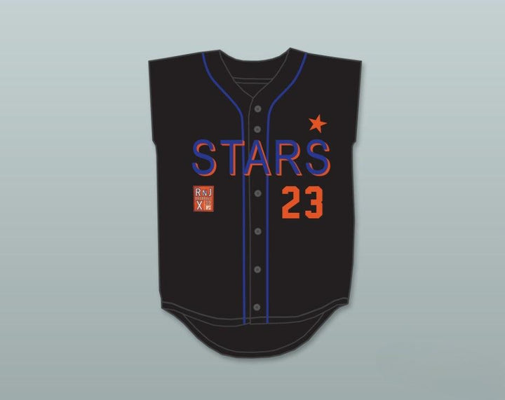 Custom Any Name Number BRIAN MCKNIGHT 23 STARS SOFTBALL JERSEY 10TH ANNUAL ROCK 'N JOCK SOFTBALL CHALLENGE 1999 Top Stitched S-6XL