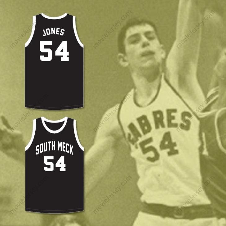 CUSTOM ANY Name Number BOBBY JONES 54 SOUTH  HIGH SCHOOL SABRES BLACK BASKETBALL JERSEY Top Stitched S-6XL