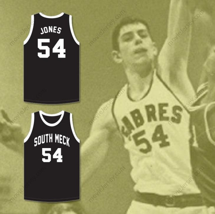 CUSTOM ANY Name Number BOBBY JONES 54 SOUTH  HIGH SCHOOL SABRES BLACK BASKETBALL JERSEY Top Stitched S-6XL