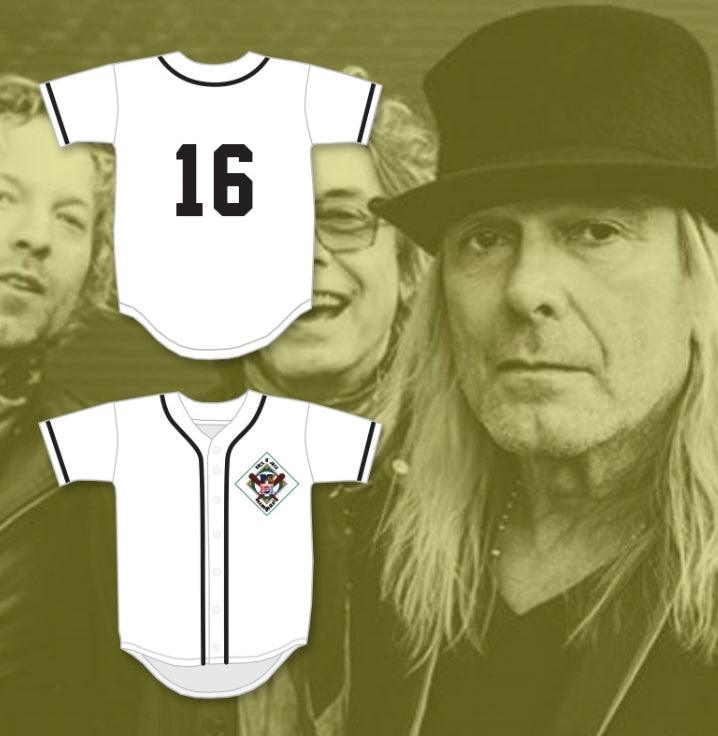 Custom Any Name Number ROBIN ZANDER 16 SALAMANDERS BASEBALL JERSEY 1ST ANNUAL ROCK N' JOCK DIAMOND DERBY 1990 Top Stitched S-6XL