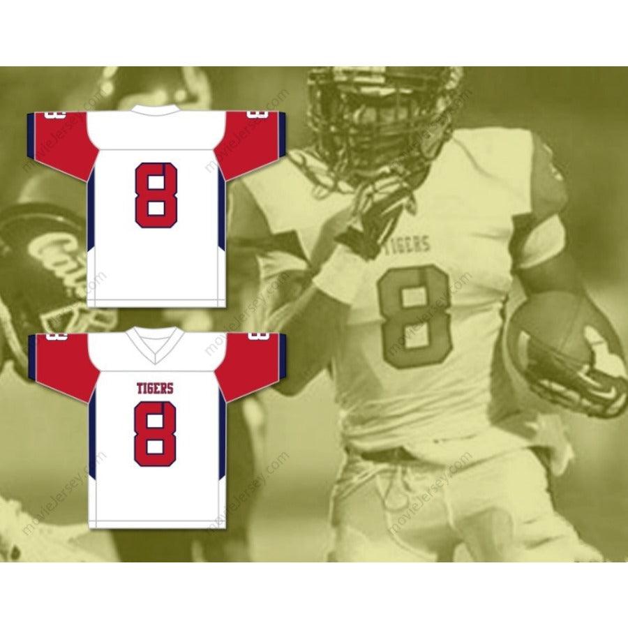 CUSTOM ANY Name Number DARRELL HENDERSON 8 SOUTH PANOLA HIGH SCHOOL TIGERS Football Jersey Top Stitched S-6XL
