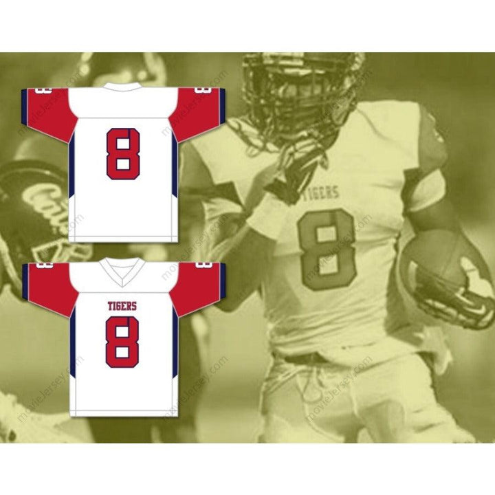CUSTOM ANY Name Number DARRELL HENDERSON 8 SOUTH PANOLA HIGH SCHOOL TIGERS Football Jersey Top Stitched S-6XL