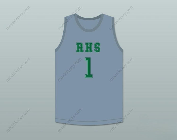 CUSTOM ANY Name Number TERRON FORTE 1 RHS GRAY BASKETBALL JERSEY AMATEUR Top Stitched S-6XL