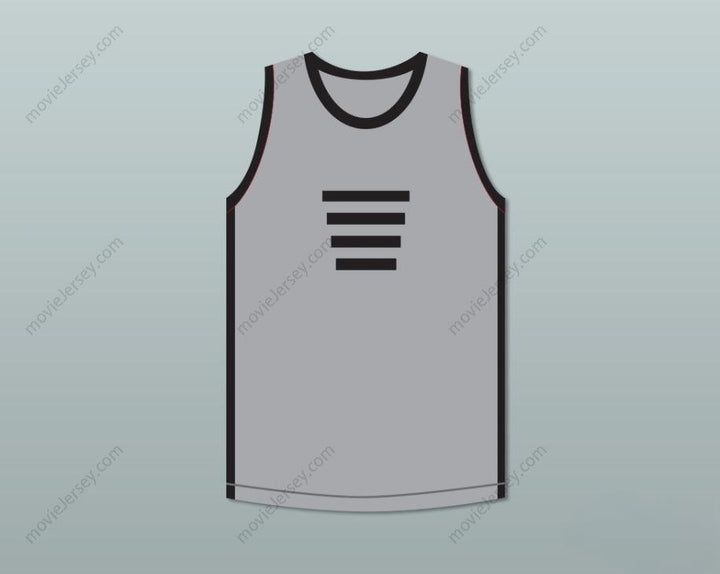 CUSTOM ANY Name Number JOHNNY YU GREY JERSEY Top Stitched S-6XL