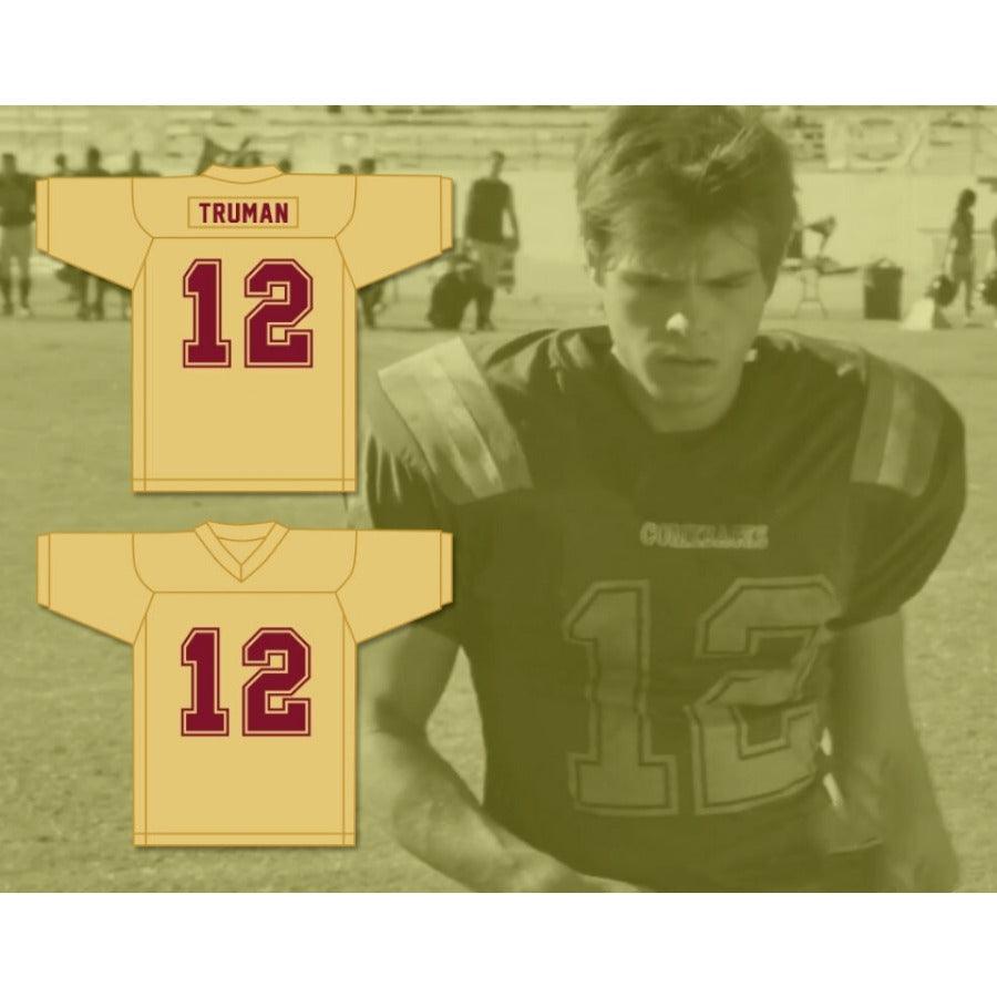 CUSTOM ANY Name Number LANCE TRUMAN 12 HEARTLAND STATE UNIVERSITY Football Jersey Top Stitched S-6XL