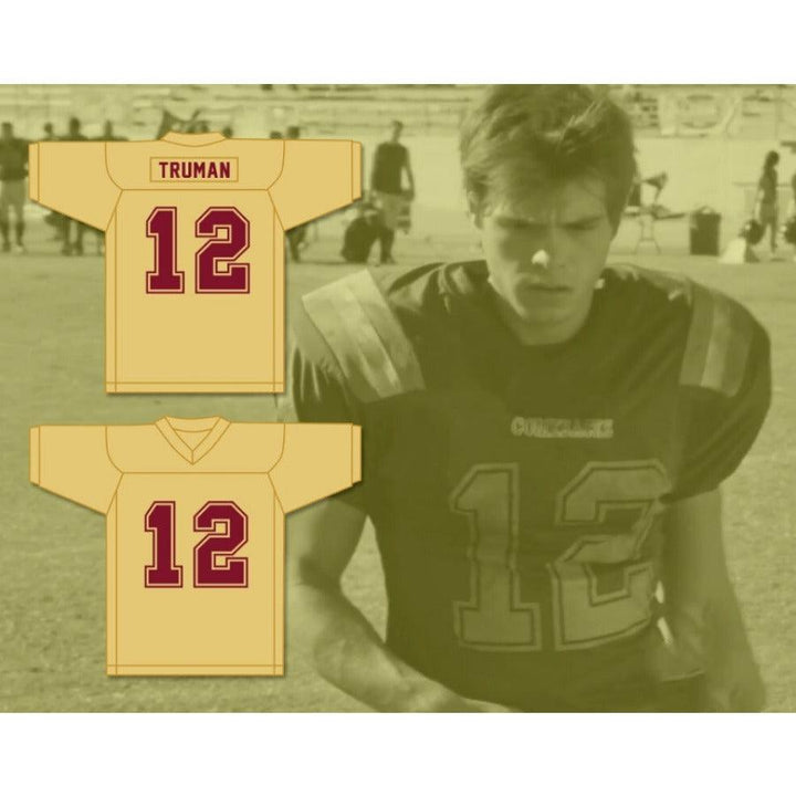 CUSTOM ANY Name Number LANCE TRUMAN 12 HEARTLAND STATE UNIVERSITY Football Jersey Top Stitched S-6XL