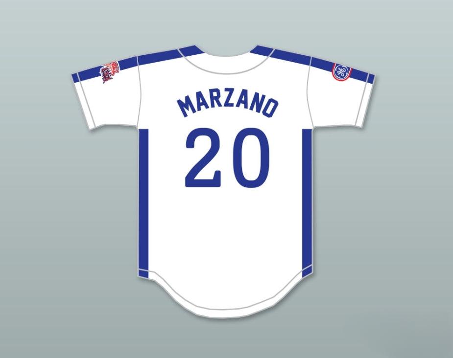 Custom Any Name Number JOHN MARZANO 20 1984 USA TEAM WHITE BUTTON DOWN BASEBALL JERSEY Top Stitched S-6XL