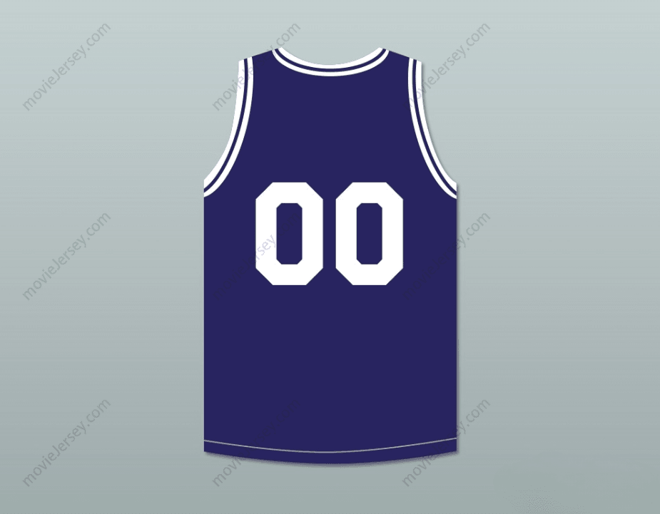 CUSTOM ANY Name Number DUANE MARTIN KYLE LEE WATSON 00 MONARCH HIGH SCHOOL BLUE PRACTICE BASKETBALL JERSEY ABOVE THE RIM Top Stitched S-6XL