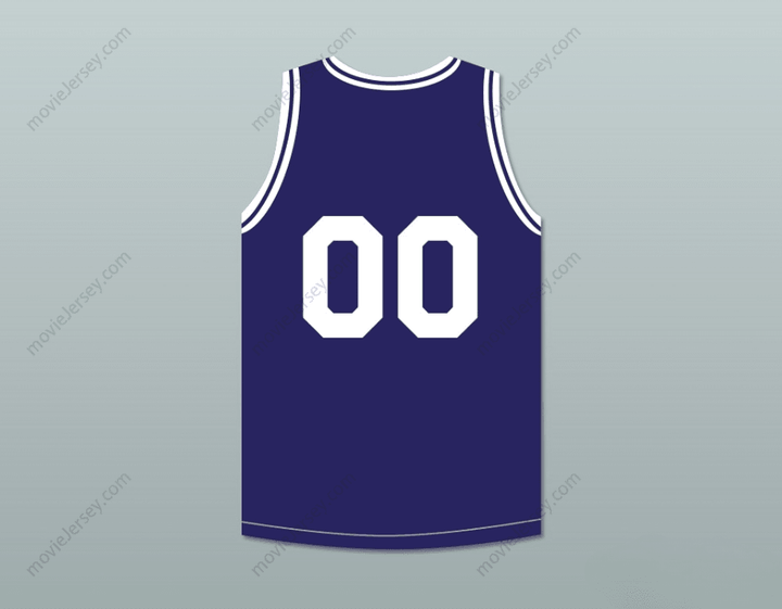 CUSTOM ANY Name Number DUANE MARTIN KYLE LEE WATSON 00 MONARCH HIGH SCHOOL BLUE PRACTICE BASKETBALL JERSEY ABOVE THE RIM Top Stitched S-6XL