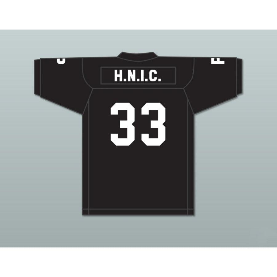 CUSTOM ANY Name Number PRODIGY H.N.I.C. 33 HENNESSY BLACK Football Jersey Top Stitched S-6XL
