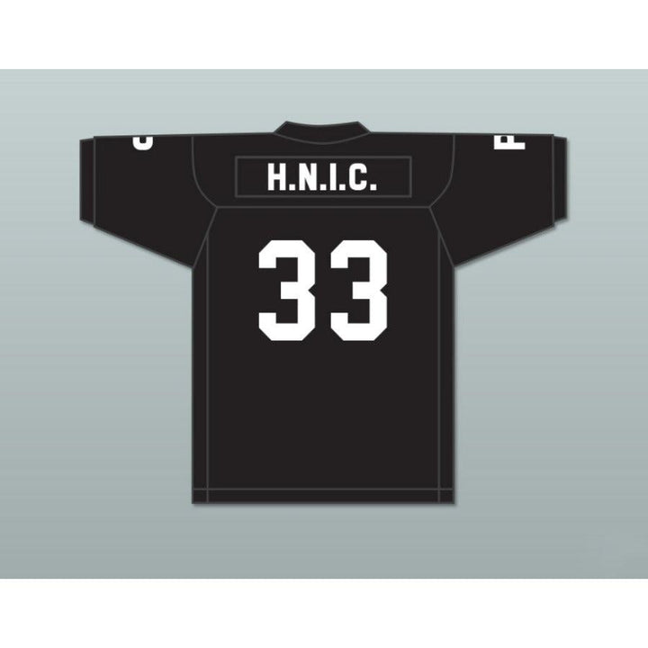 CUSTOM ANY Name Number PRODIGY H.N.I.C. 33 HENNESSY BLACK Football Jersey Top Stitched S-6XL