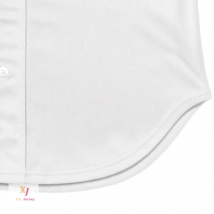 Custom Any Name Number HILO STARS 11  WHITE BASEBALL JERSEY Top Stitched S-6XL