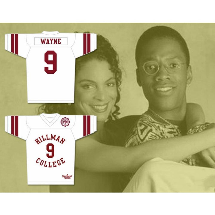 CUSTOM ANY Name Number DWAYNE WAYNE 9 HILLMAN COLLEGE FOOTBALL JERSEY Top Stitched S-6XL