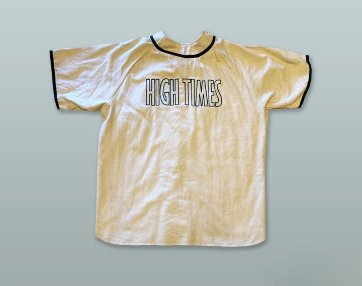 Custom Any Name Number BONGHITTERS HIGH TIMES BEIGE BASEBALL JERSEY Top Stitched S-6XL