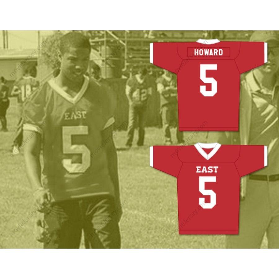 CUSTOM ANY Name Number VINCE HOWARD 5 EAST DILLON LIONS Football Jersey Top Stitched S-6XL