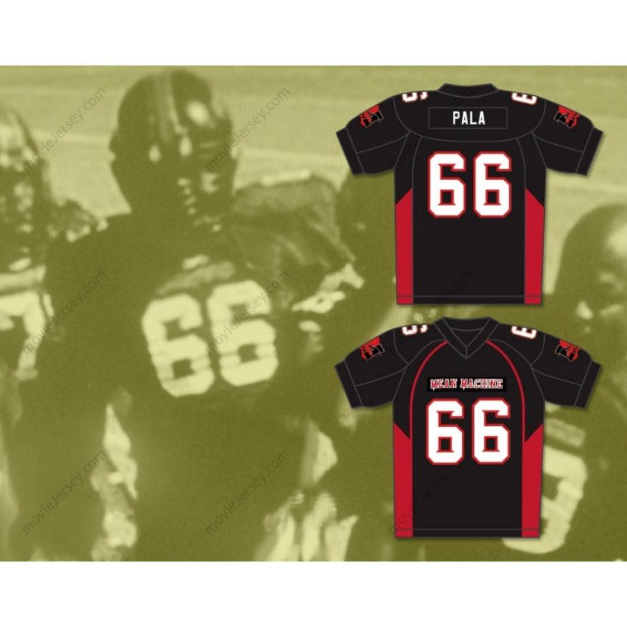 CUSTOM ANY Name Number 66 PALA MEAN MACHINE CONVICTS FOOTBALL JERSEY INCLUDES PATCHES Top Stitched S-6XL