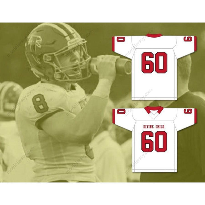 CUSTOM ANY Name Number AIDAN HUTCHINSON 60 DIVINE CHILD HIGH SCHOOL FALCONS Football Jersey Top Stitched S-6XL