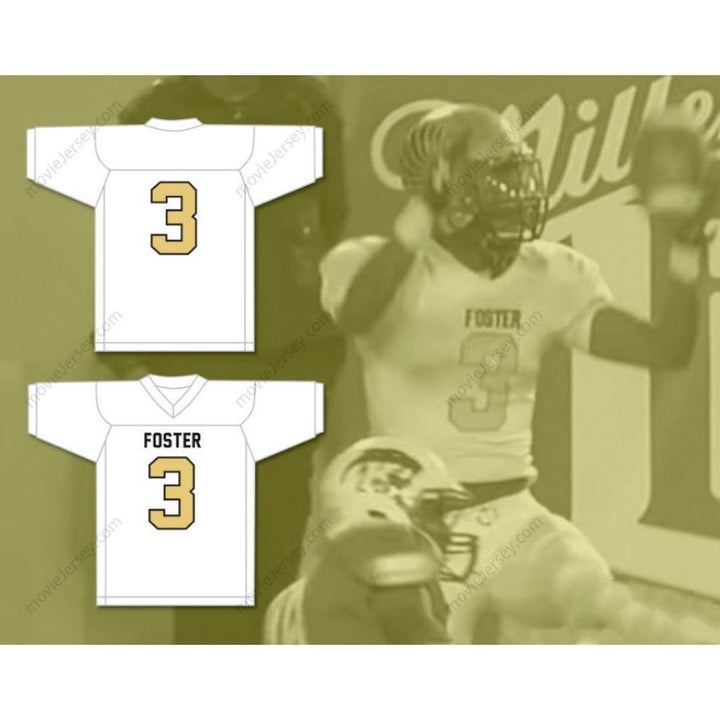 CUSTOM ANY Name JOHN AND RANDOLPH CEEDEE LAMB 3 FOSTER HIGH SCHOOL FALCONS Football Jersey Top Stitched S-6XL