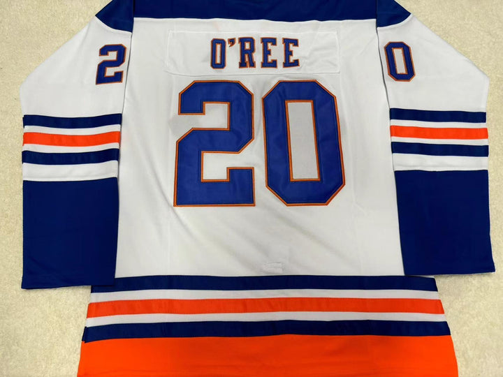 Custom Any Name Number WILLIE O'REE SAN DIEGO GULLS OLD SCHOOL HOCKEY JERSEY Top Stitched S-6XL