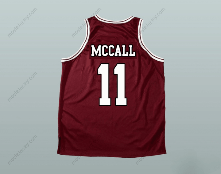 CUSTOM ANY Name Number SCOTT MCCALL 11 BEACON HILLS BASKETBALL JERSEY TEEN WOLF Top Stitched S-6XL