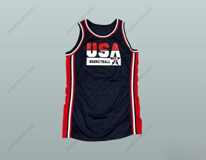 CUSTOM ANY Name Number USA AWAY BASKETBALL JERSEY CUSTOM NAME AND NUMBER Top Stitched S-6XL