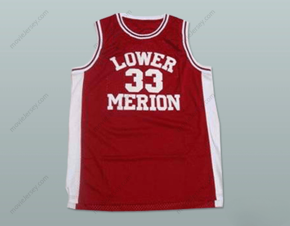CUSTOM ANY Name Number  BRYANT LOWER MERION HIGH SCHOOL BASKETBALL JERSEY STITCH SEWN ANY SIZE Top Stitched S-6XL
