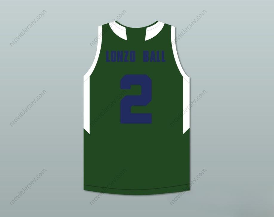CUSTOM ANY Name Number LONZO BALL 2   HUSKIES GREEN BASKETBALL JERSEY Top Stitched S-6XL
