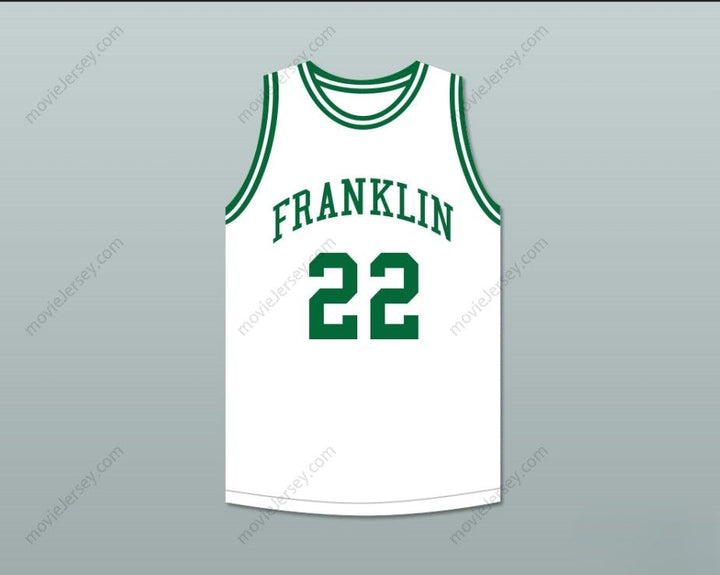 CUSTOM ANY Name Number ANDRE IGUODALA 22 FRANKLIN MIDDLE SCHOOL WHITE BASKETBALL JERSEY 1 Top Stitched S-6XL