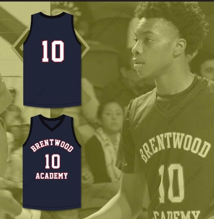 CUSTOM ANY Name Number DARIUS GARLAND 10  ACADEMY  NAVY BLUE BASKETBALL JERSEY 1 Top Stitched S-6XL