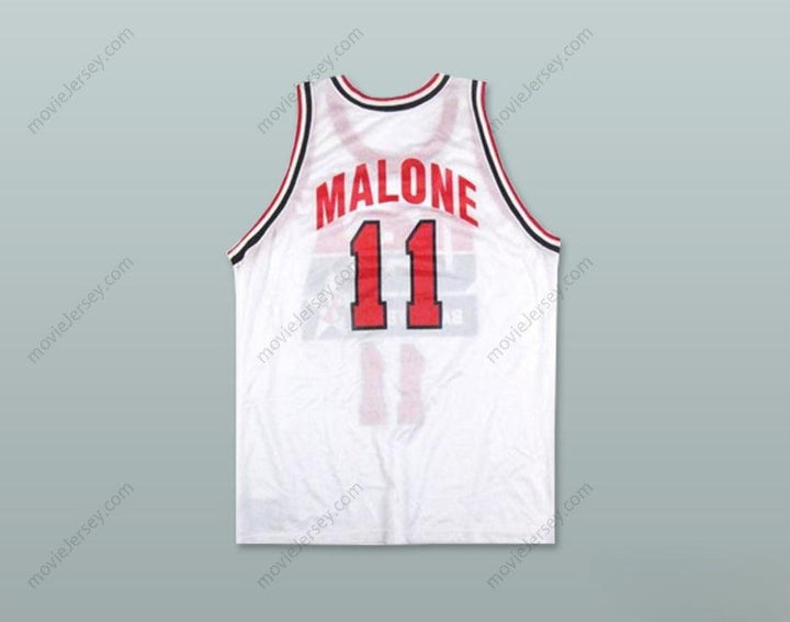 CUSTOM ANY Name Number KARL MALONE 11 USA HOME BASKETBALL JERSEY Top Stitched S-6XL