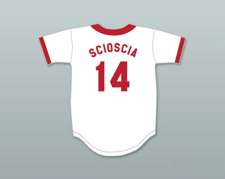 CUSTOM ANY Name Number MIKE SCIOSCIA 14  NUCLEAR POWER PLANT SOFTBALL TEAM BASEBALL JERSEY Top Stitched S-6XL