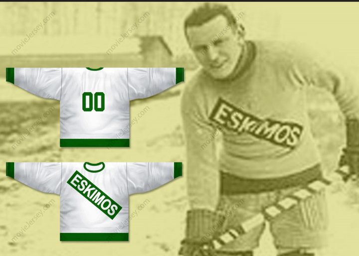 Custom Any Name Number WCHL Edmonton Eskimos Hockey Jersey Top Stitched S-6XL