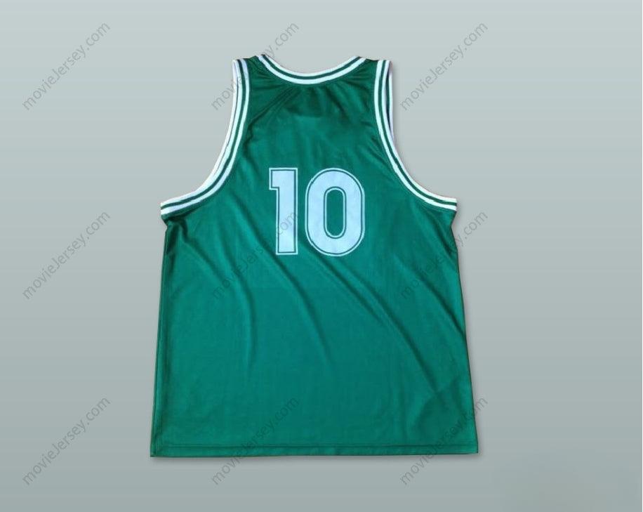 CUSTOM ANY Name Number SLOVENIJA 10 NATIONAL TEAM GREEN BASKETBALL JERSEY Top Stitched S-6XL
