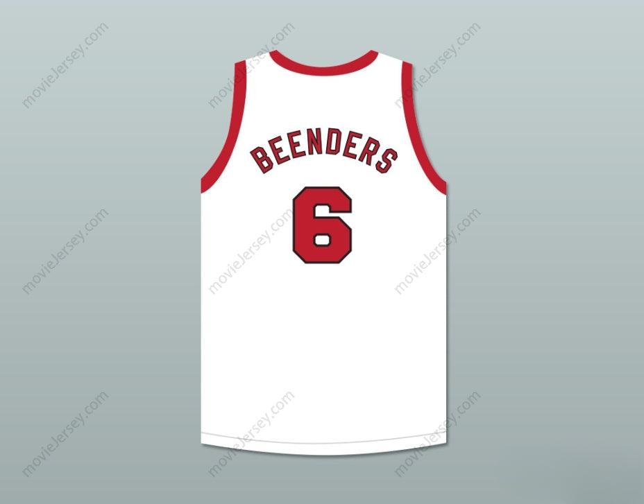 CUSTOM ANY Name Number HANK BEENDERS 6 PROVIDENCE STEAMROLLERS WHITE BASKETBALL JERSEY WITH PATCH 2 Top Stitched S-6XL
