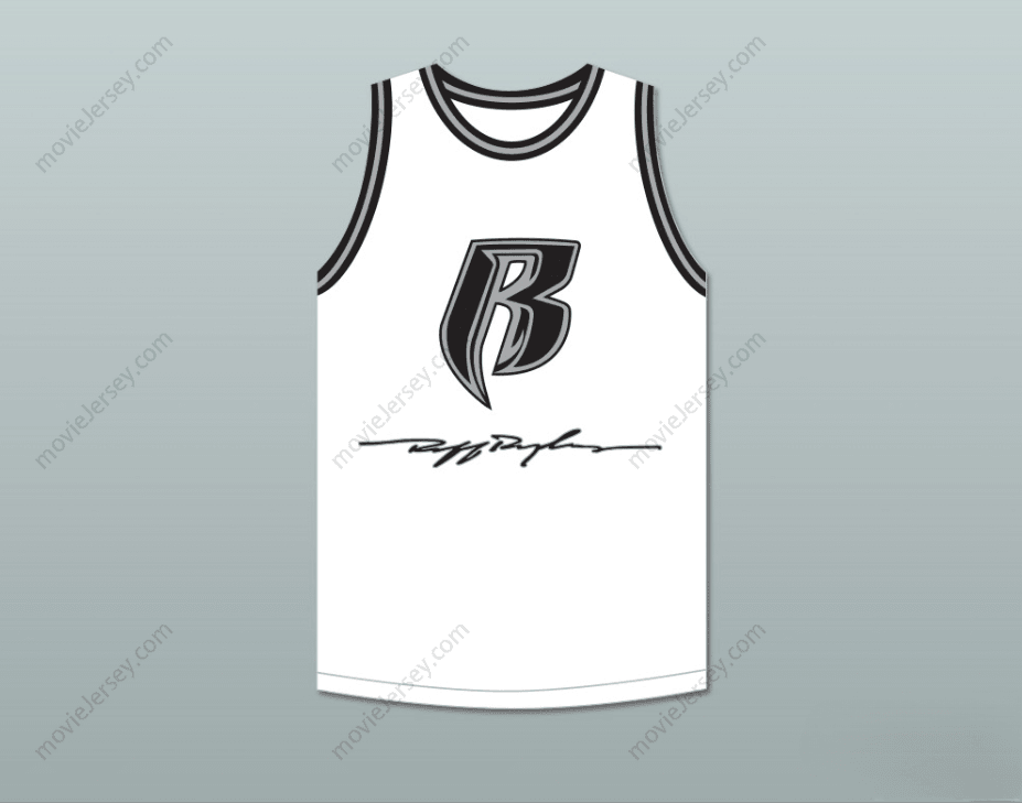 CUSTOM ANY Name Number DMX 84 ROUGH RYDERS WHITE BASKETBALL JERSEY 6 Top Stitched S-6XL